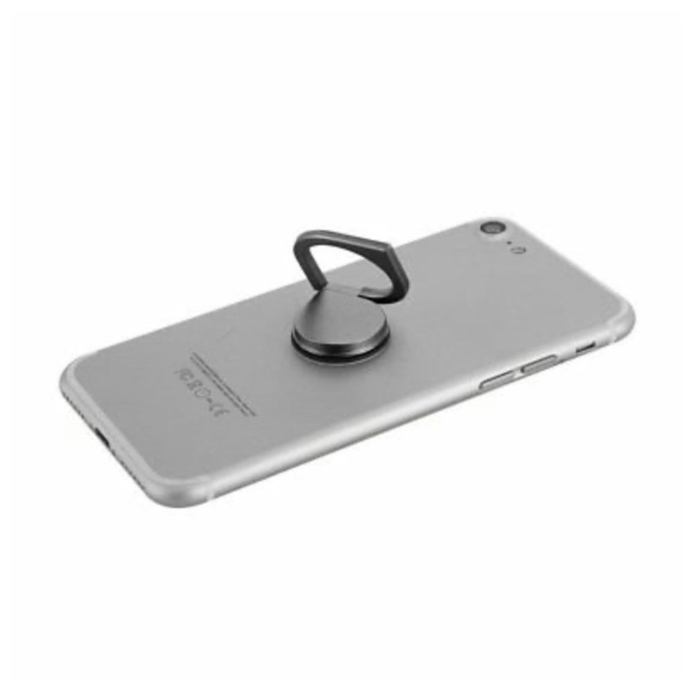 ⛱ 3/$15 Steel Gray Tear Drop Ring Stand Phone Hold - Picture 2 of 7